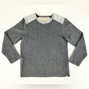 Tommy Bahama Mens Large Gray Crewneck Sweatshirt Relaxed Island Casual Pullover